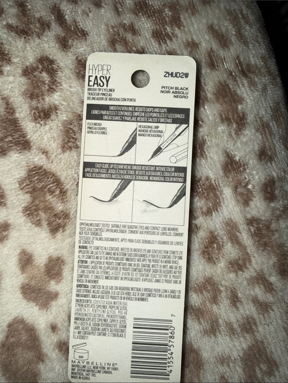 Maybelline Hyper Easy Liquid Eyeliner - Pitch Black (Pack of 4) - Picture 4 of 4